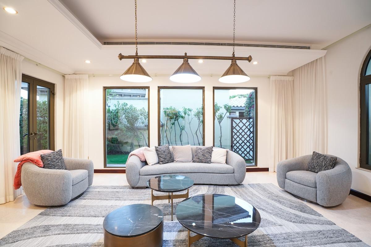 Luxury 4BHK+Maids, Private Beach and Pool Access - 5
