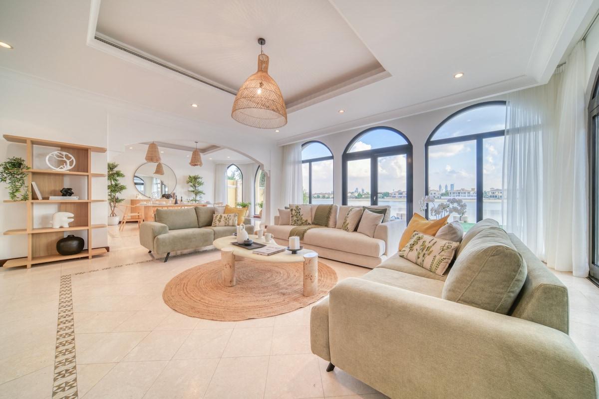 Exclusive 6BR Palm Villa w/ Private Pool and Beach - 5