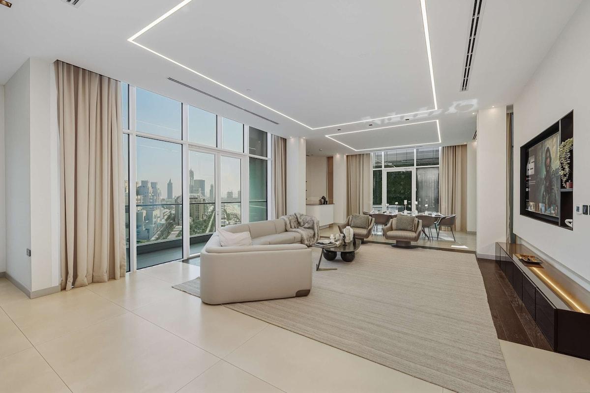 Palm Penthouse Sky Villa - Vast Terrace & Jacuzzi - 3