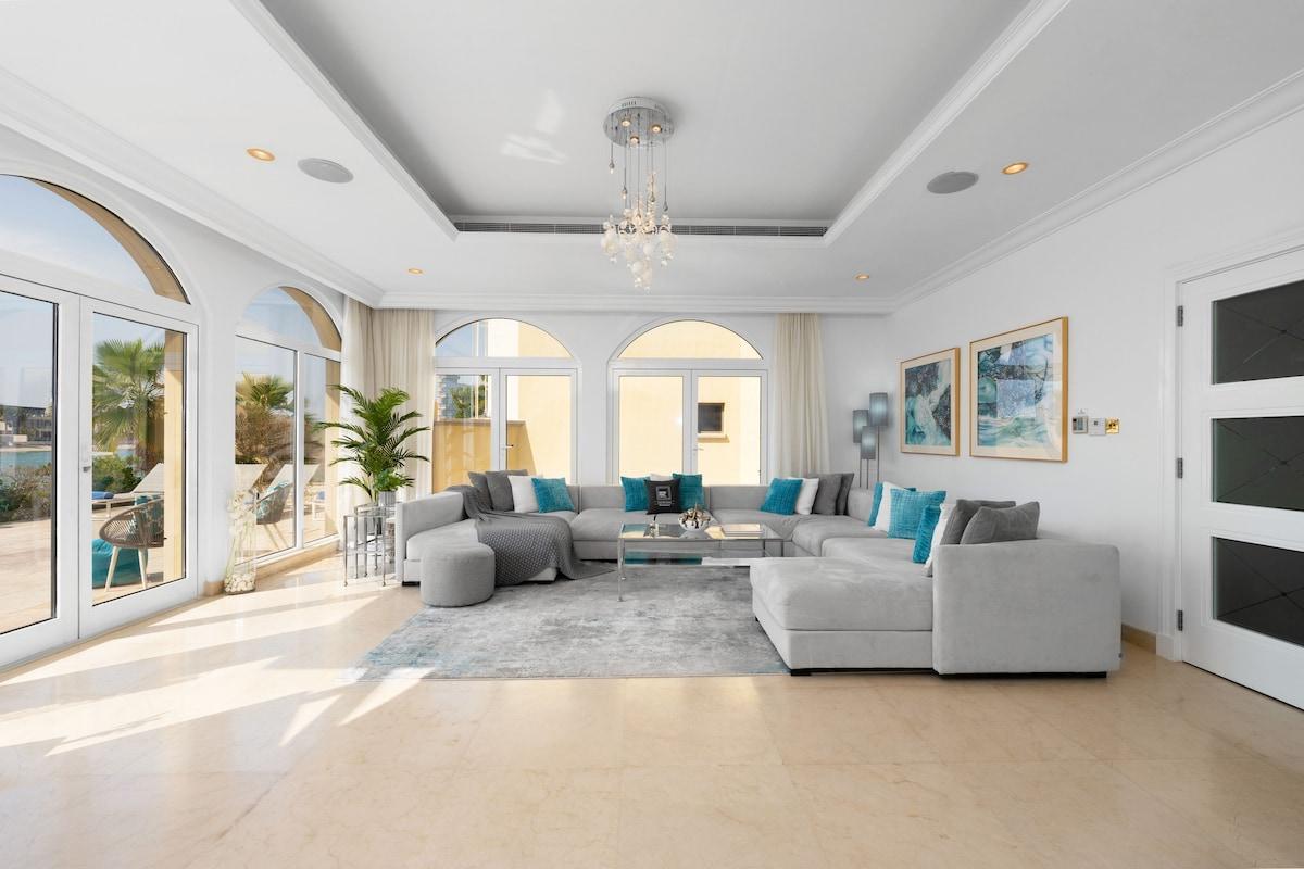 Ultra-Luxury Villa w/ Private Pool & Beach on Palm - 2